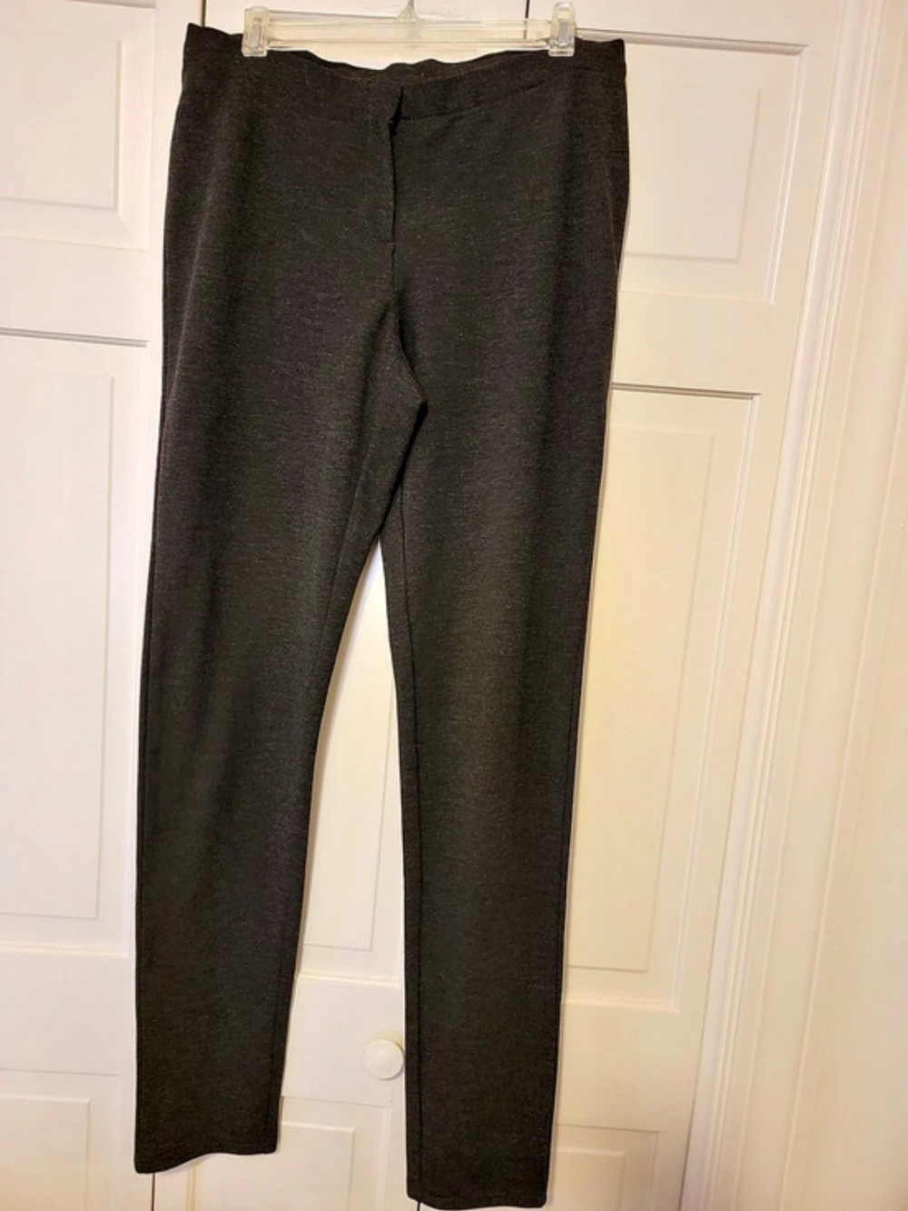 J.Jill Black Stretch Leggings Size 12 Tall Like New